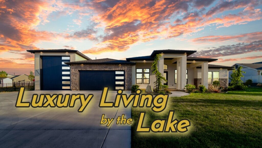 Modern luxury home near Lake Lowell in Nampa, Idaho with no HOA, a 52-foot RV bay, and two primary suites.