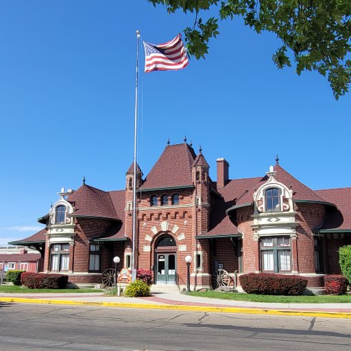 Nampa Train Depot in Downtown Nampa Idaho