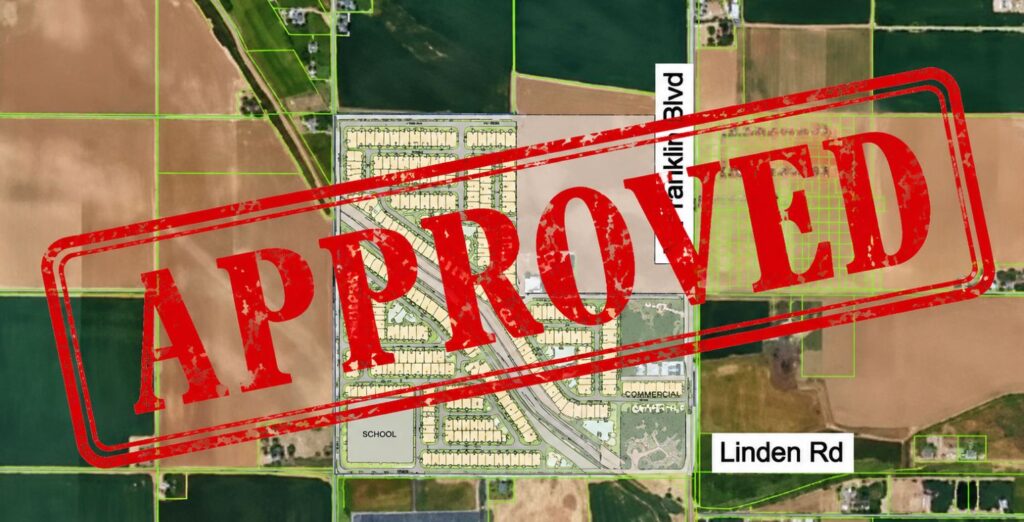 Highline Estates subdivision approved by Nampa City Council near Franklin Boulevard and Linden Road in North Nampa, Idaho