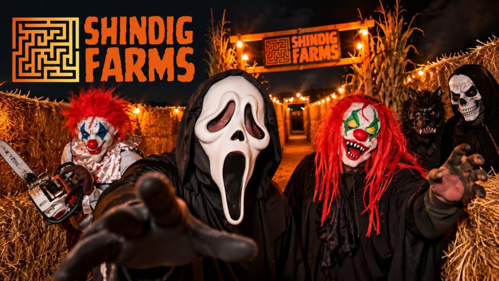 Shindig Farms Haunted Straw Maze in Nampa, Idaho